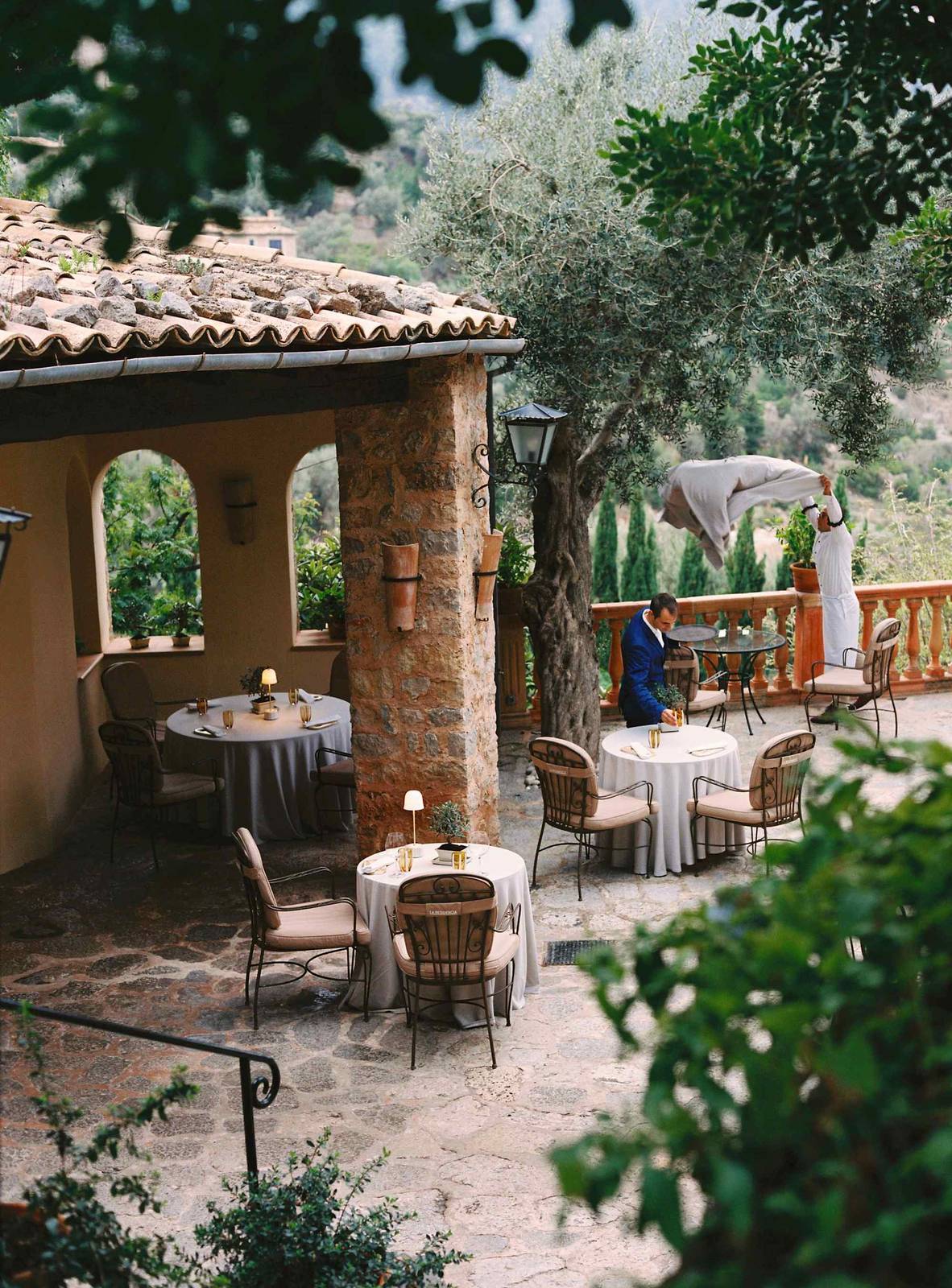 La Residencia El Olivo 戶外露台座位