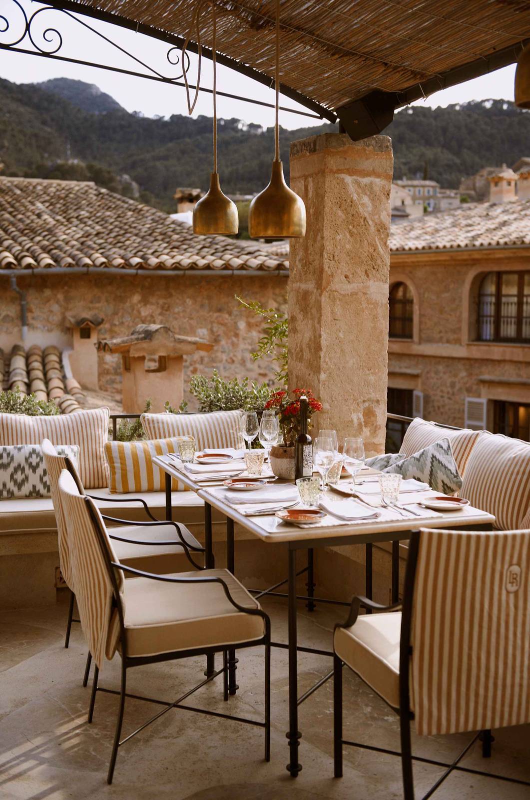 La Residencia Tramuntana Grill 露天餐桌