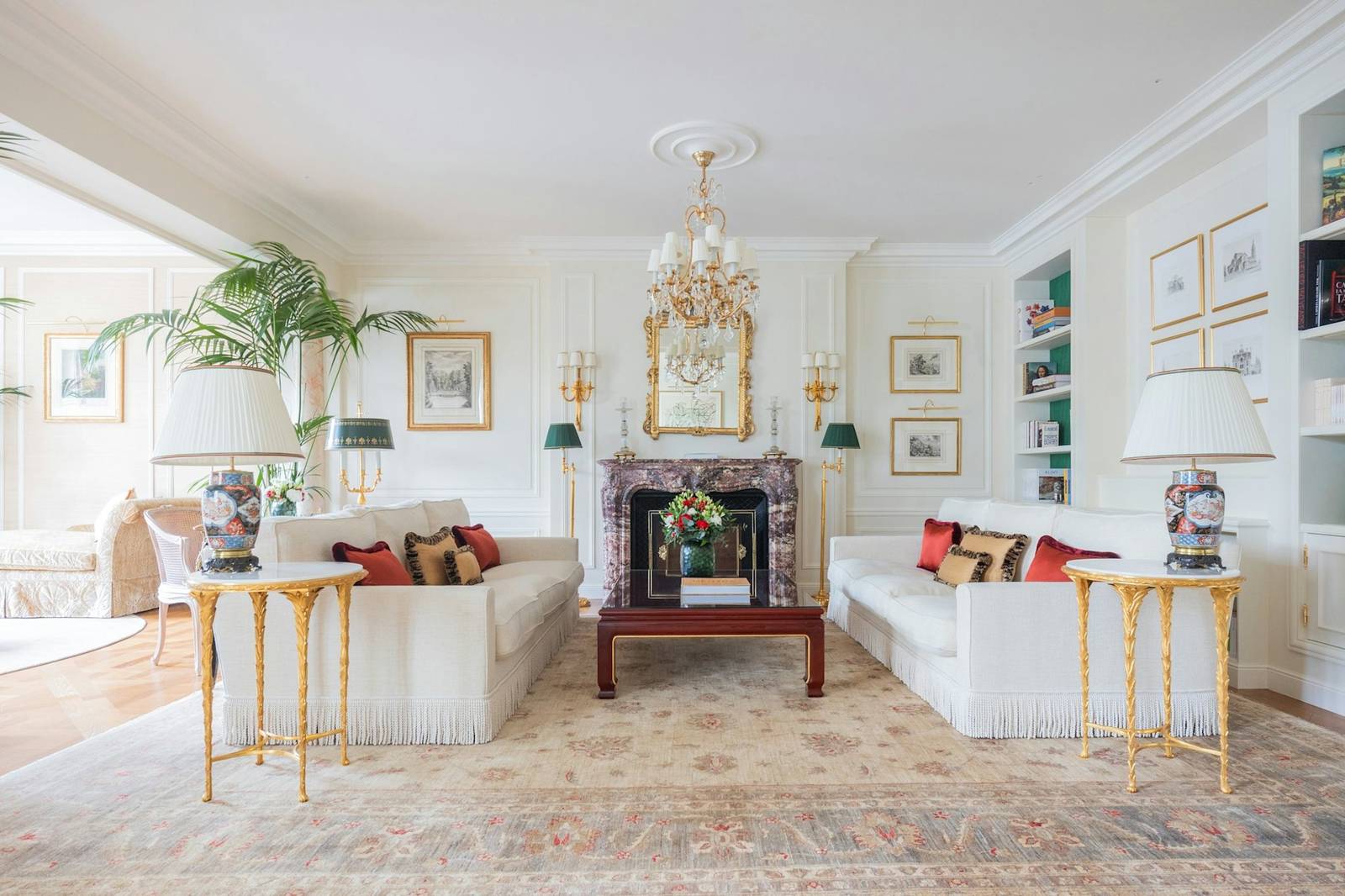Le Bristol Paris Suite Impériale 起居室