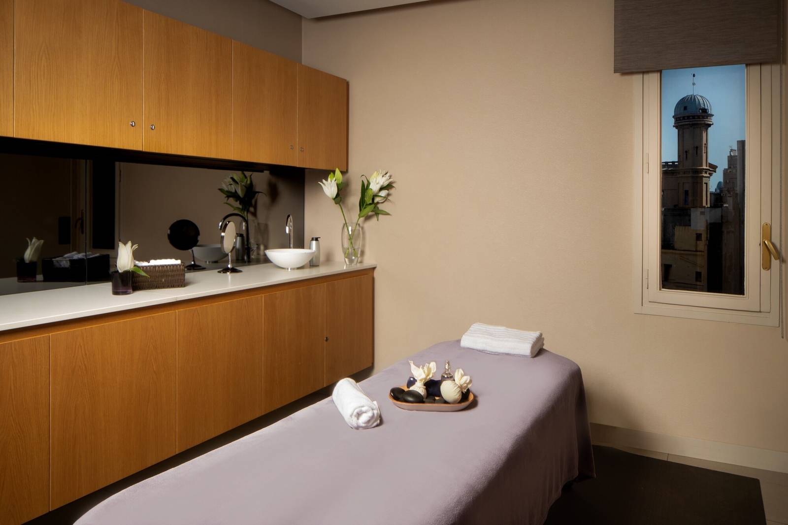 巴塞隆納艾美酒店 Explore Spa Studio 療程室
