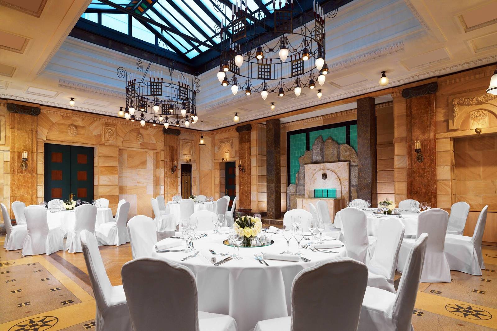 紐倫堡 Le Méridien Grand Hotel Albrecht-Dürer-Saal 玻璃屋頂宴會廳