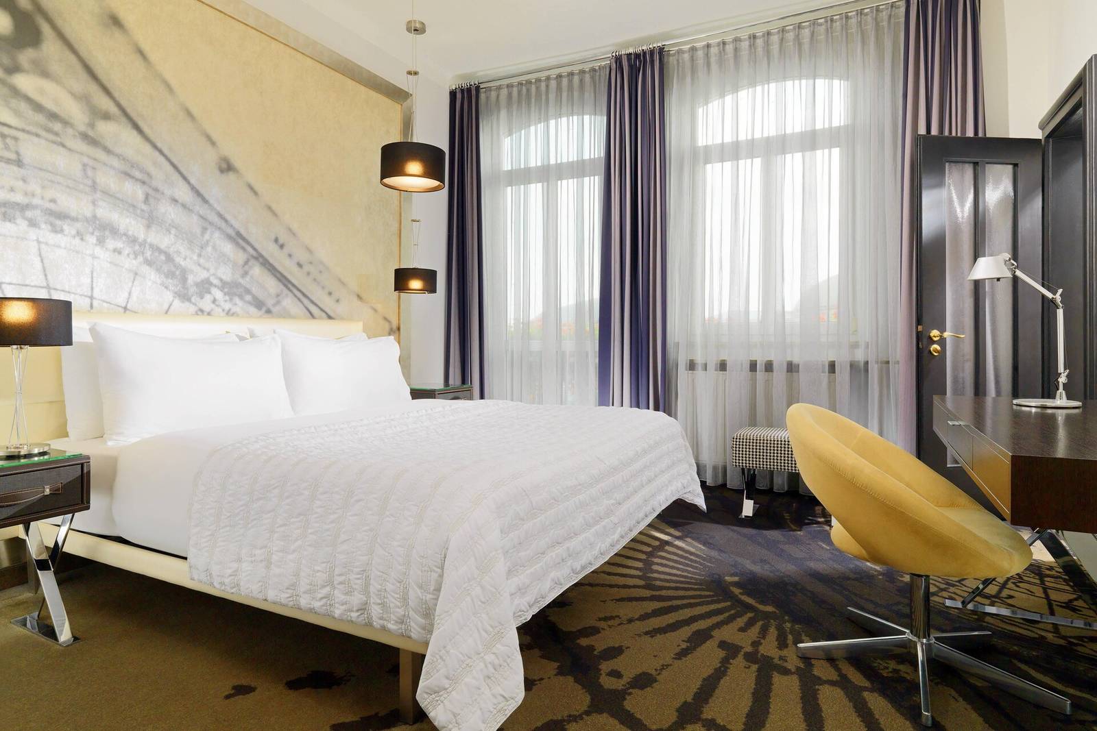 紐倫堡 Le Méridien Grand Hotel King 客房