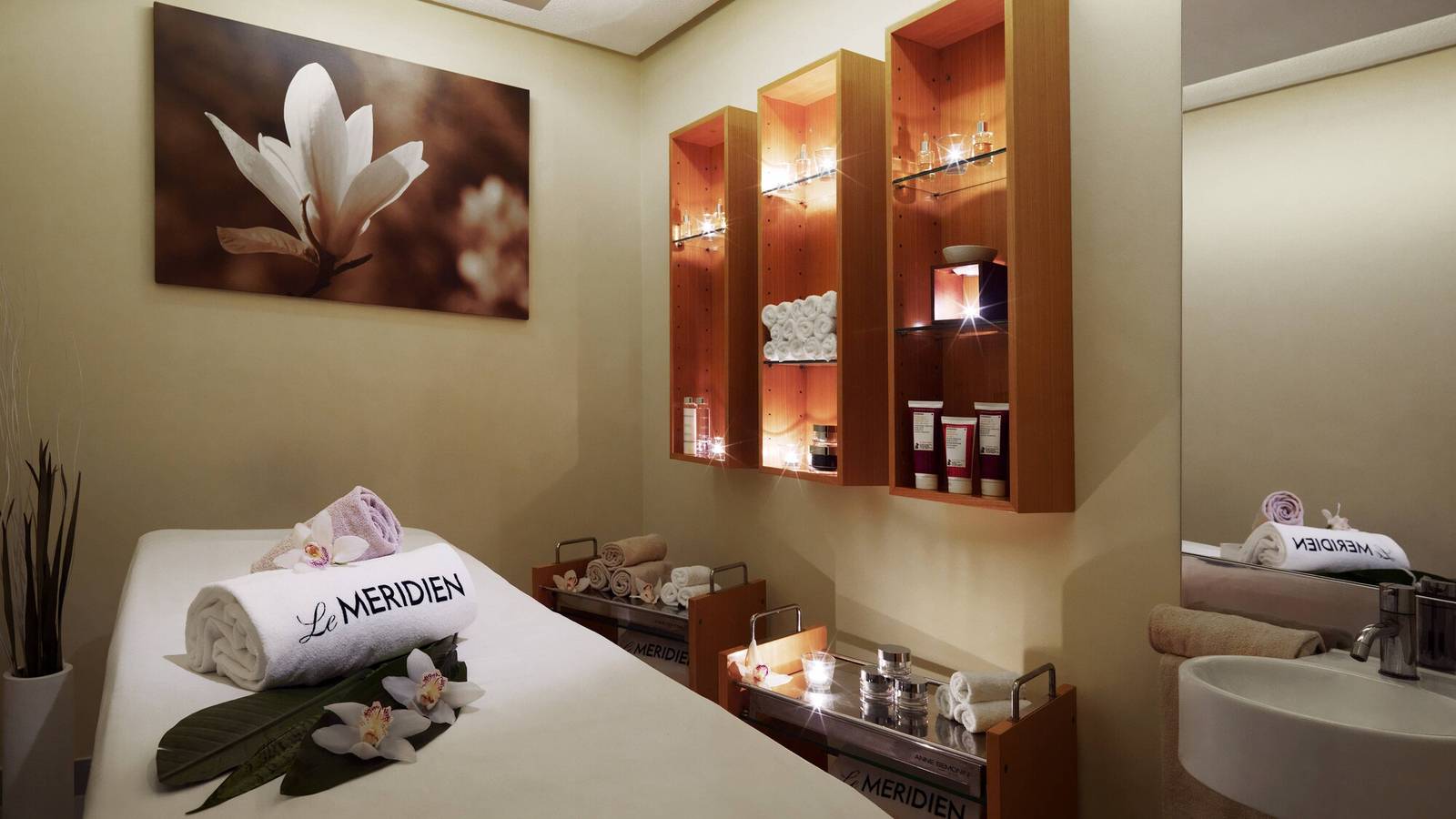 漢堡艾美酒店 Le SPA 療程室