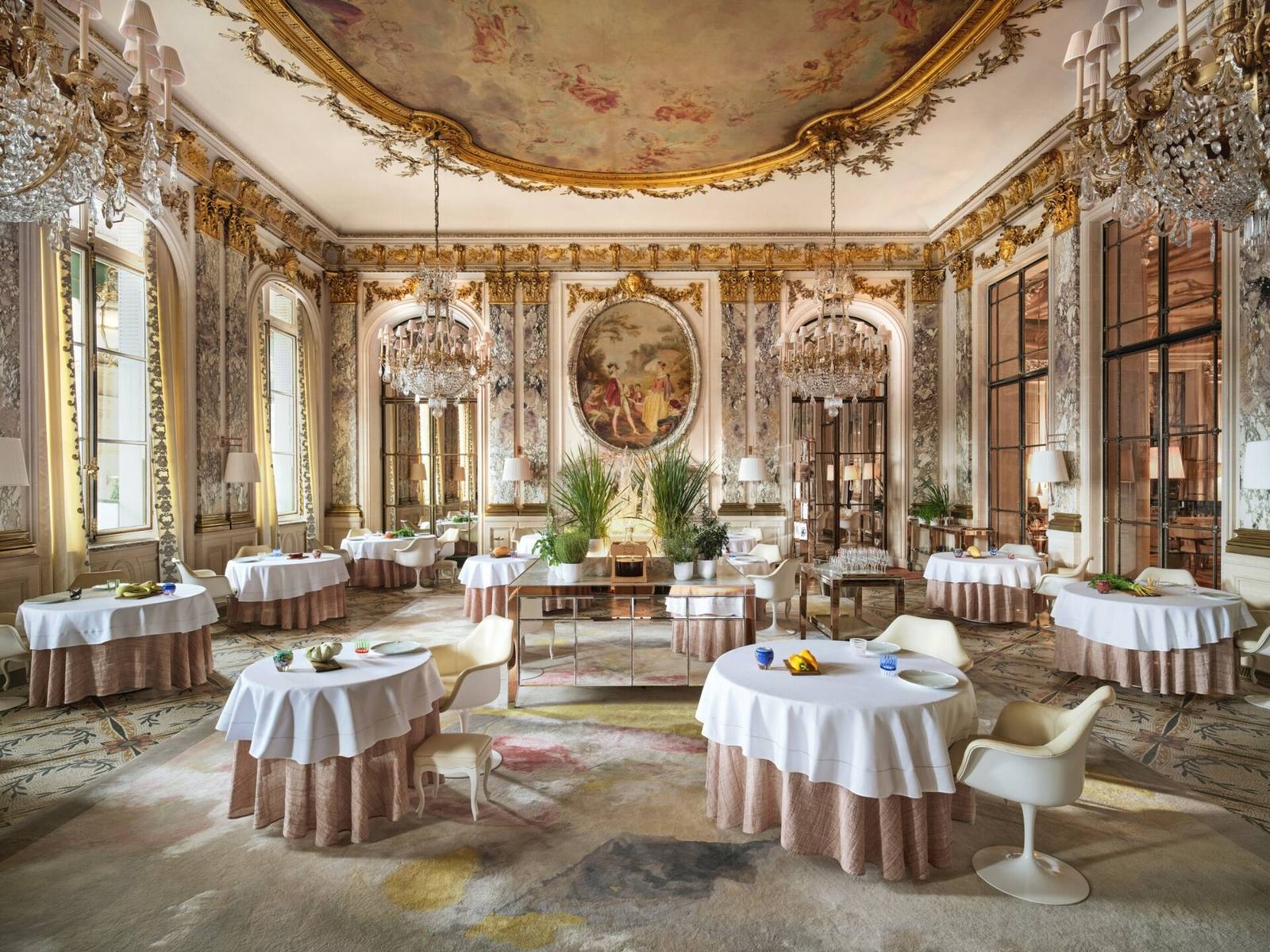 巴黎 Le Meurice Alain Ducasse 餐廳