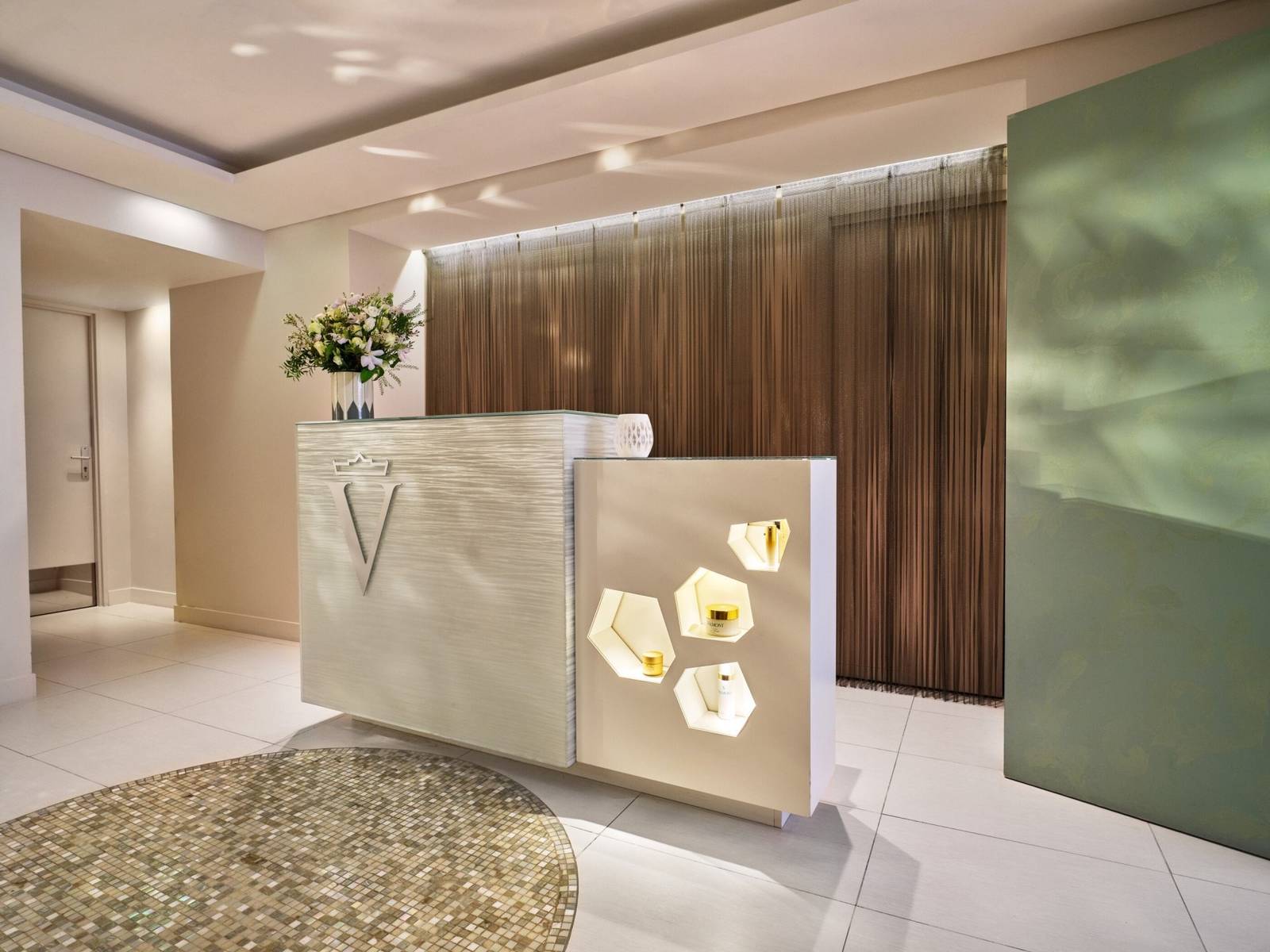 巴黎 Le Meurice Spa Valmont 接待區