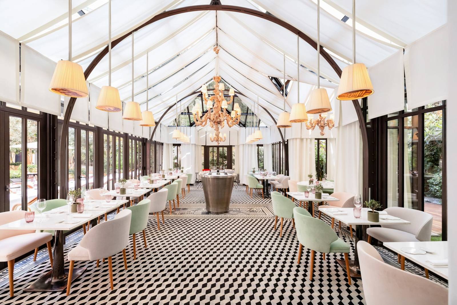 Le Royal Monceau Il Carpaccio 玻璃溫室餐廳