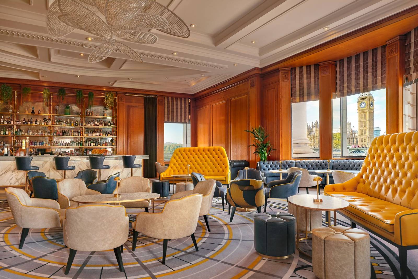 倫敦 County Hall 萬豪酒店 Gillray's Bar 酒吧