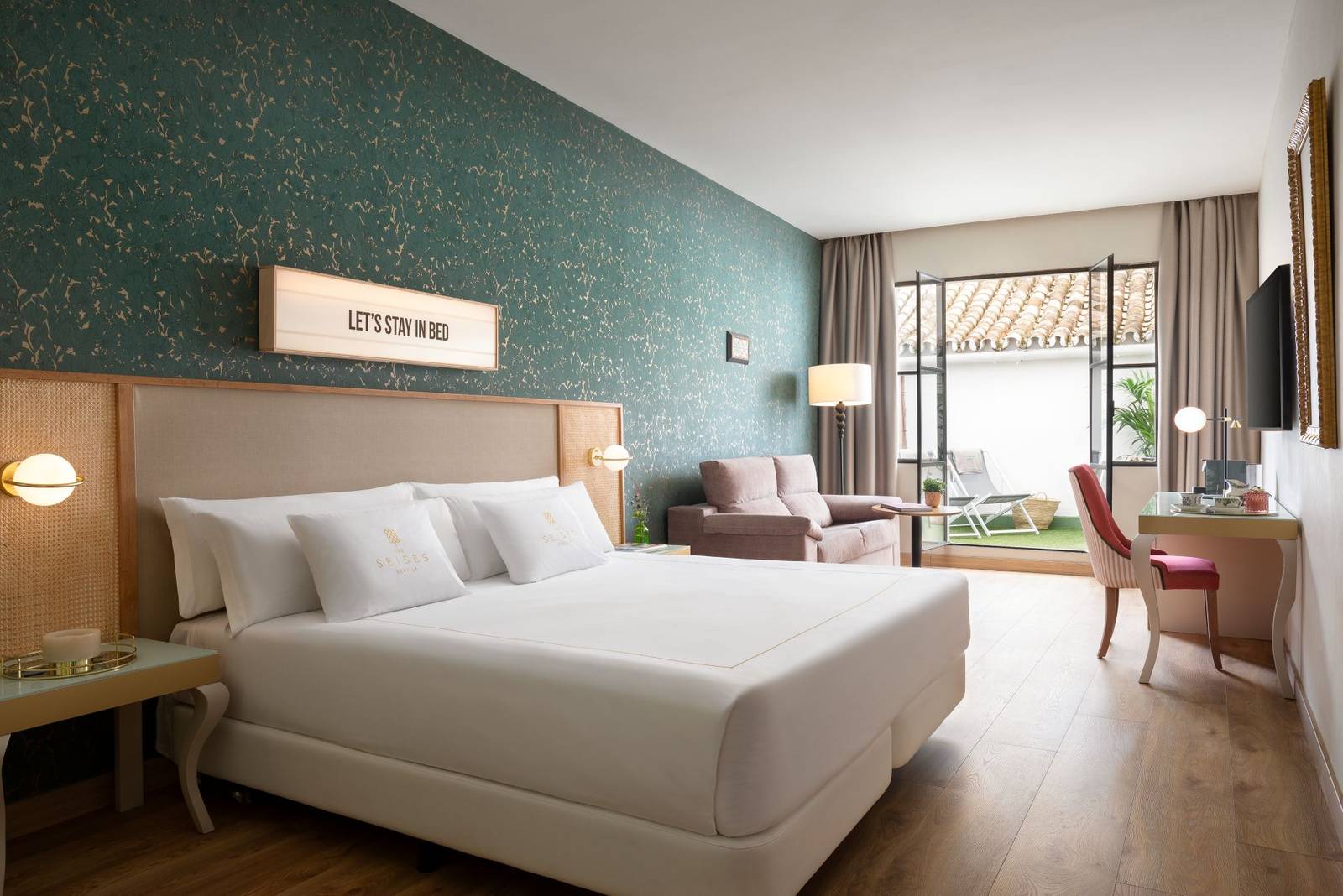 Los Seises Sevilla Legend Terrace 露台客房