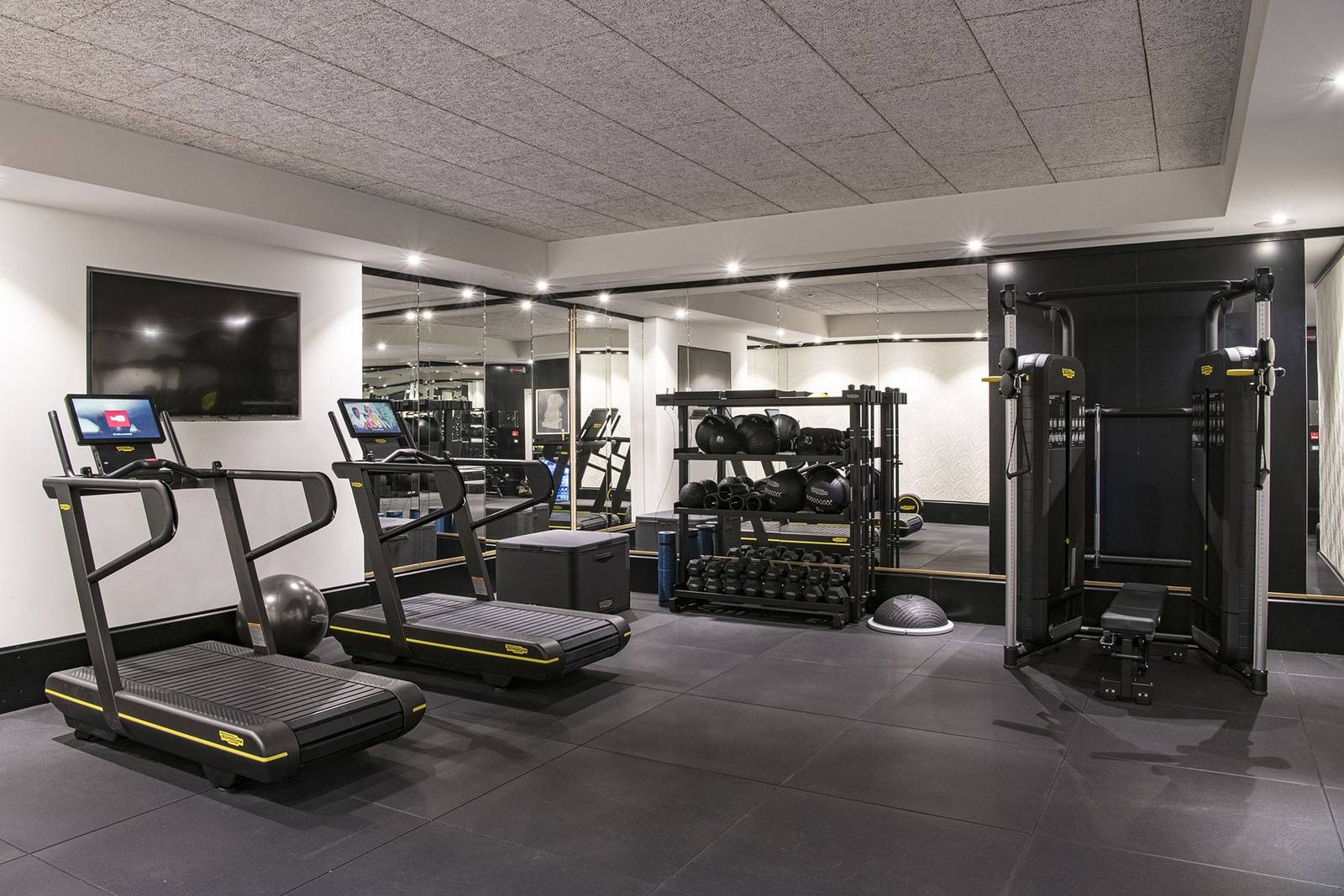 Maalot Roma 健身區 Technogym 器材