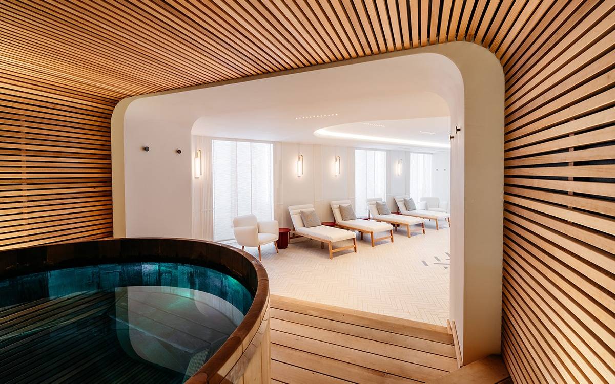 史特拉斯堡 Maison Rouge 酒店 Spa 按摩池