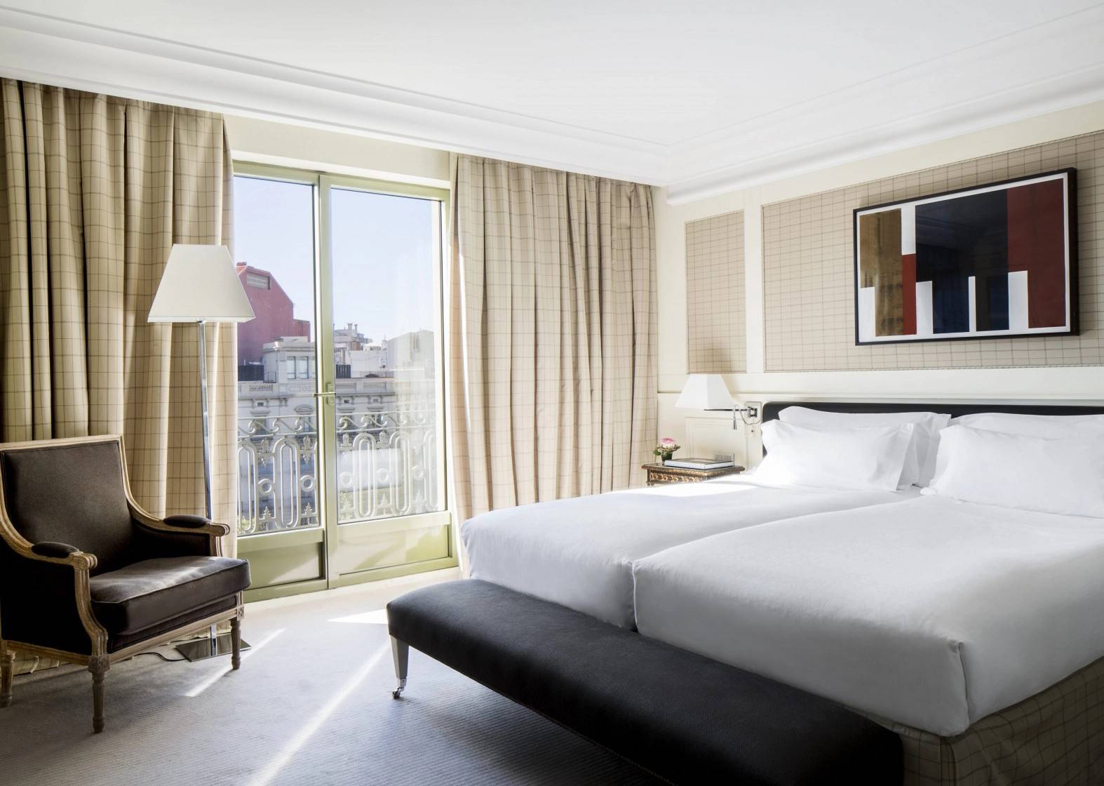 Majestic Hotel & Spa Deluxe Paseo de Gracia 雙床房