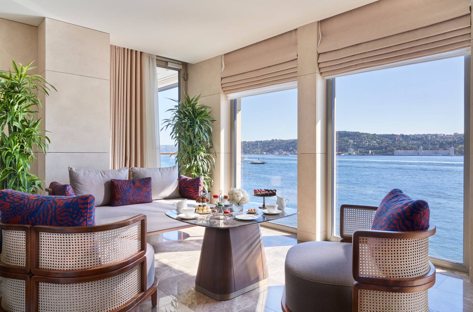 伊斯坦堡博斯普魯斯文華東方酒店 Bosphorus Lounge 窗邊座位