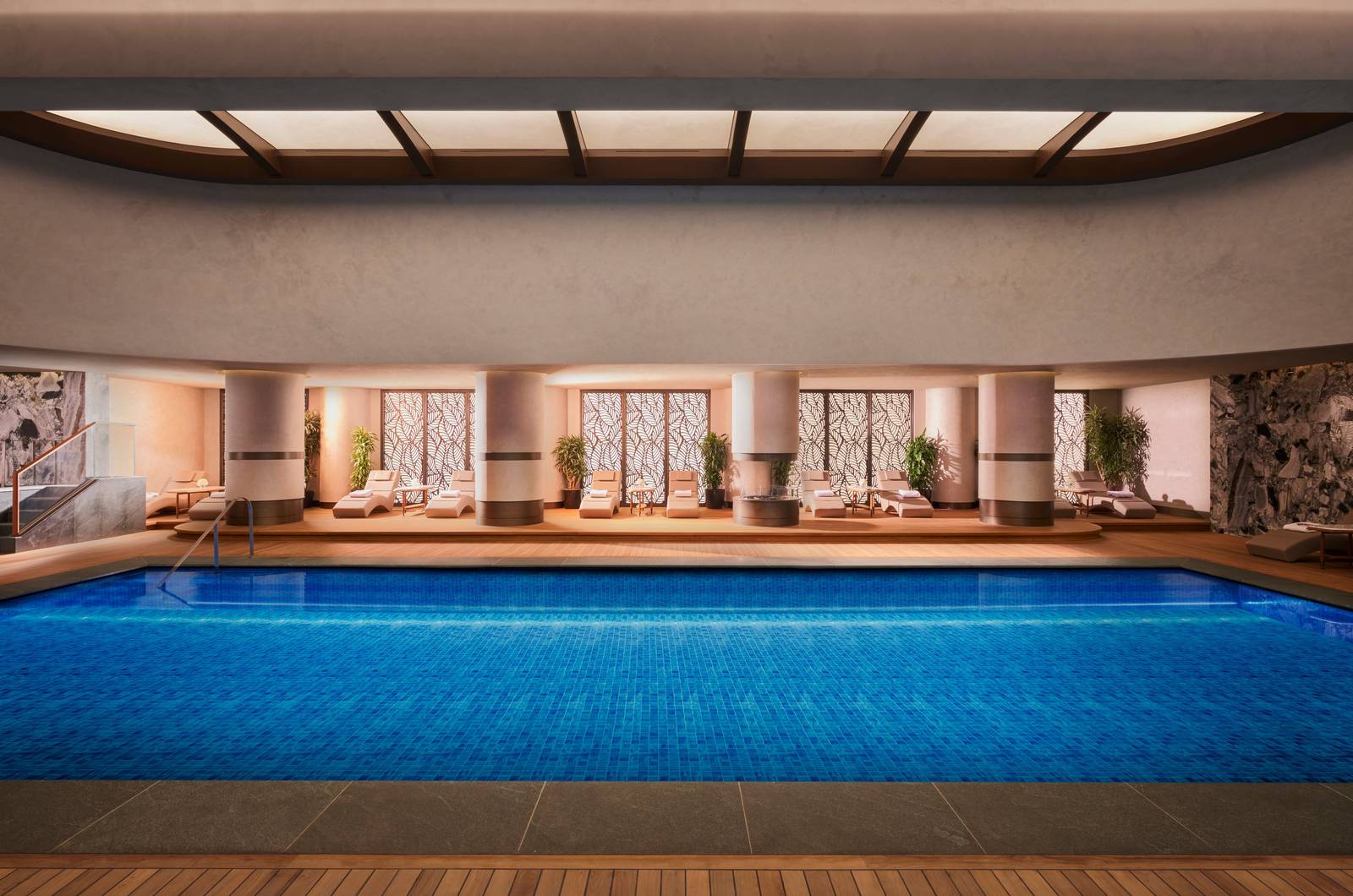 伊斯坦堡博斯普魯斯文華東方酒店 Spa 室內泳池