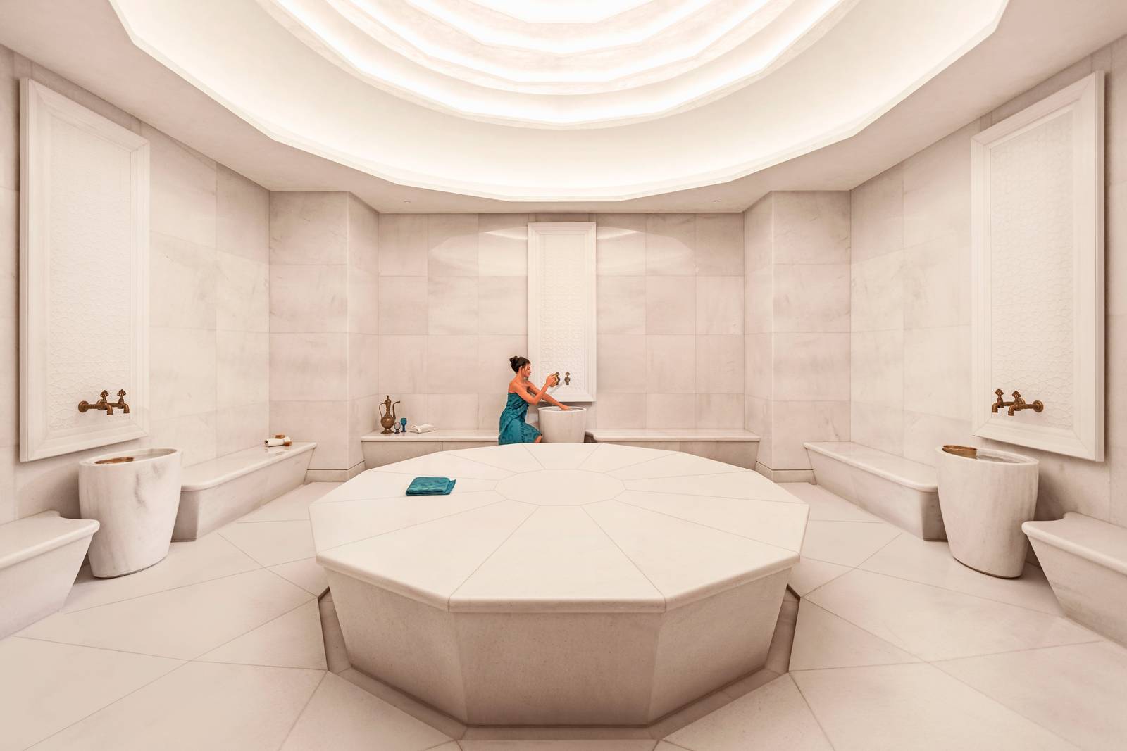 伊斯坦堡博斯普魯斯文華東方酒店土耳其浴 hammam
