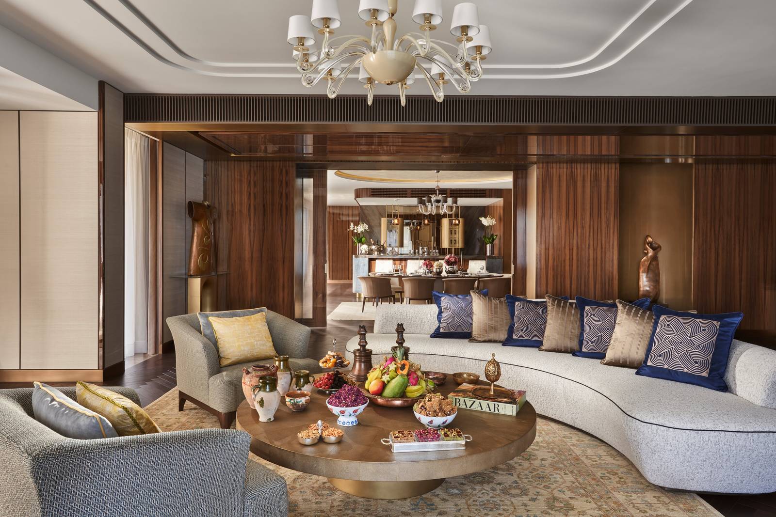 伊斯坦堡博斯普魯斯文華東方酒店 Royal Bosphorus Suite 起居室