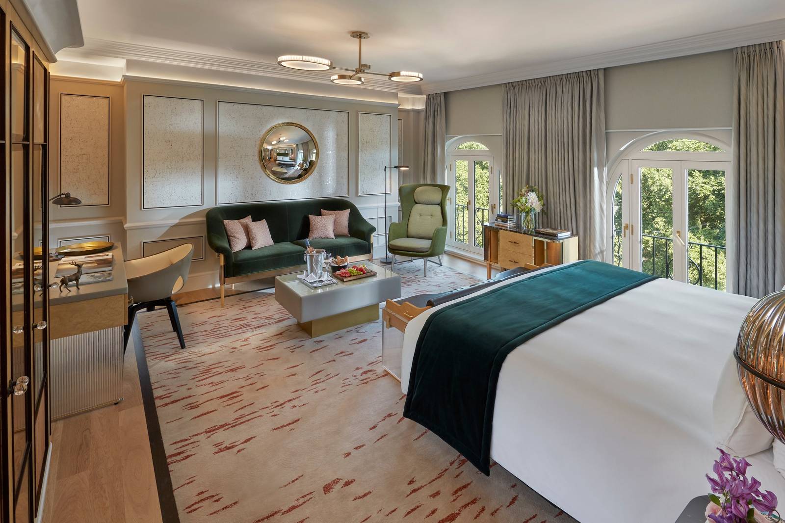 倫敦海德公園文華東方酒店 Hyde Park Room 公園景客房