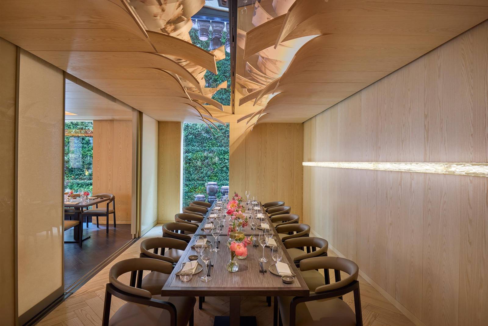 倫敦梅費爾文華東方酒店 Atrium 餐廳私人包廂