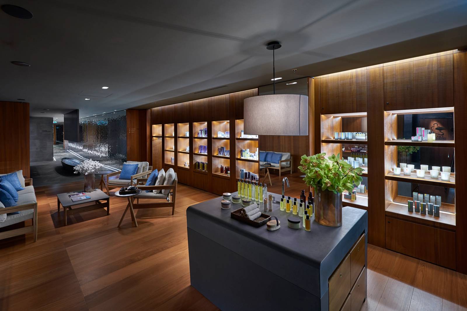 米蘭文華東方酒店 Spa 接待區