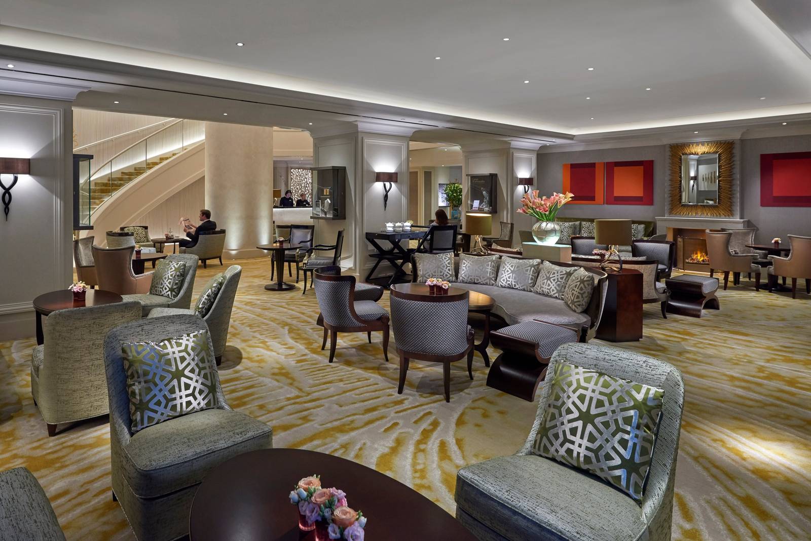 慕尼黑文華東方酒店大廳 The Lounge