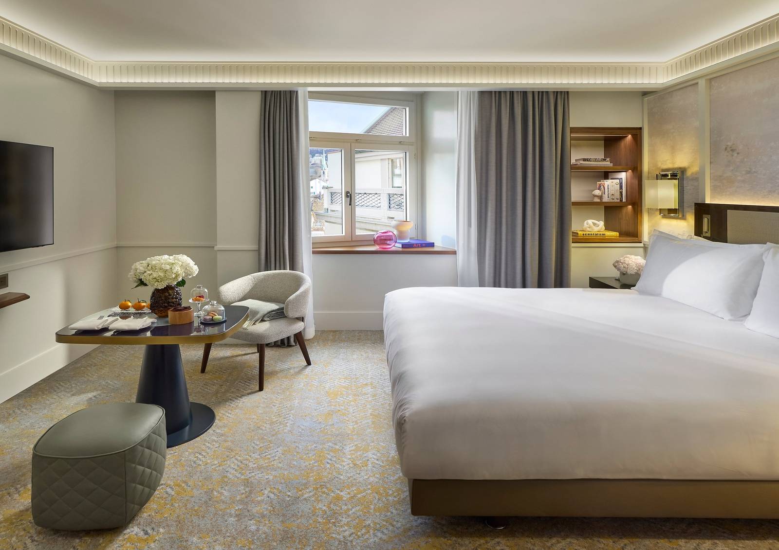 蘇黎世 Mandarin Oriental Savoy Deluxe 客房
