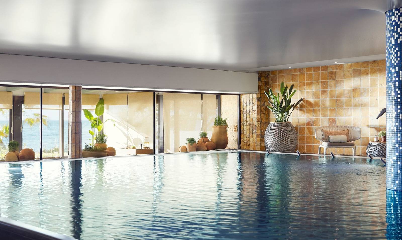 Marbella Club Hotel Thalasso Spa 室內海水泳池