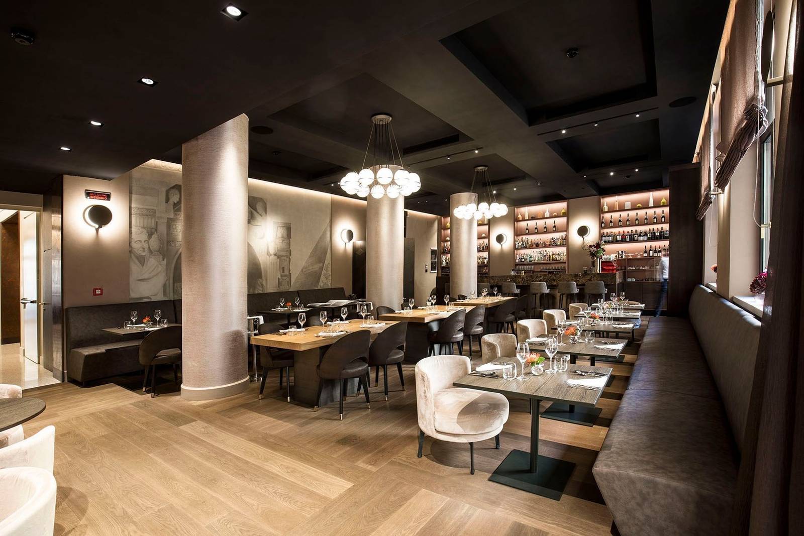 Margutta 19 EMME 餐廳用餐室