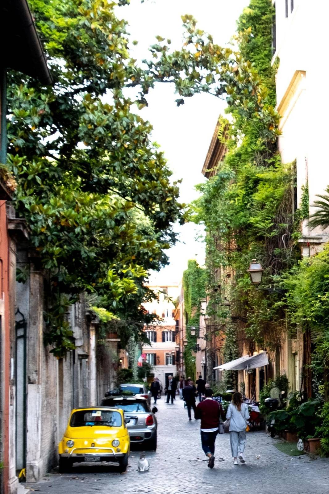 羅馬 Via Margutta 街景