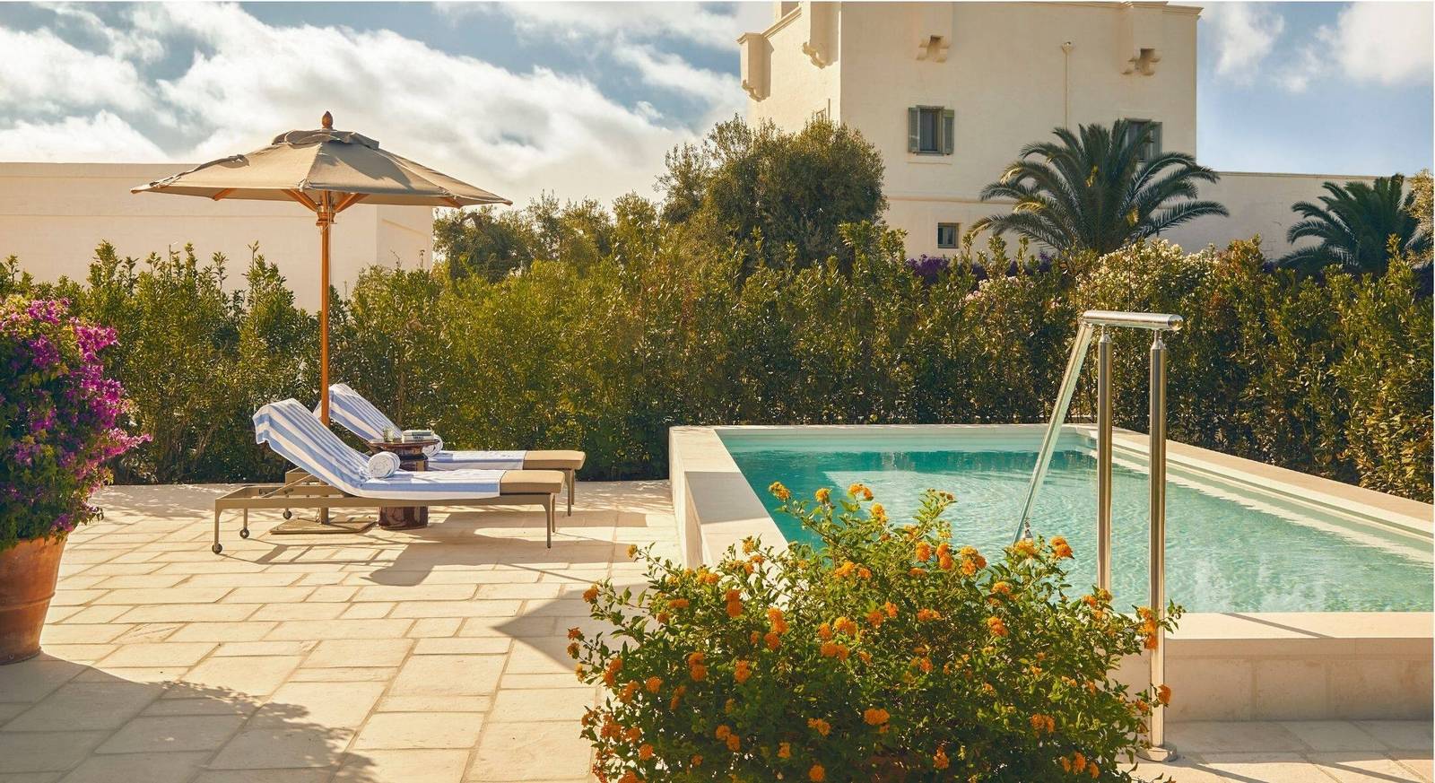 Masseria Torre Maizza Grand Suite 私人花園與泳池