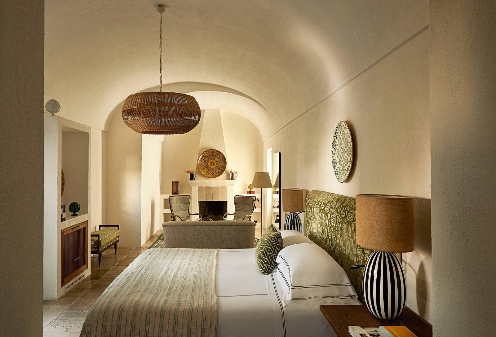 Masseria Torre Maizza Deluxe Suite 臥室