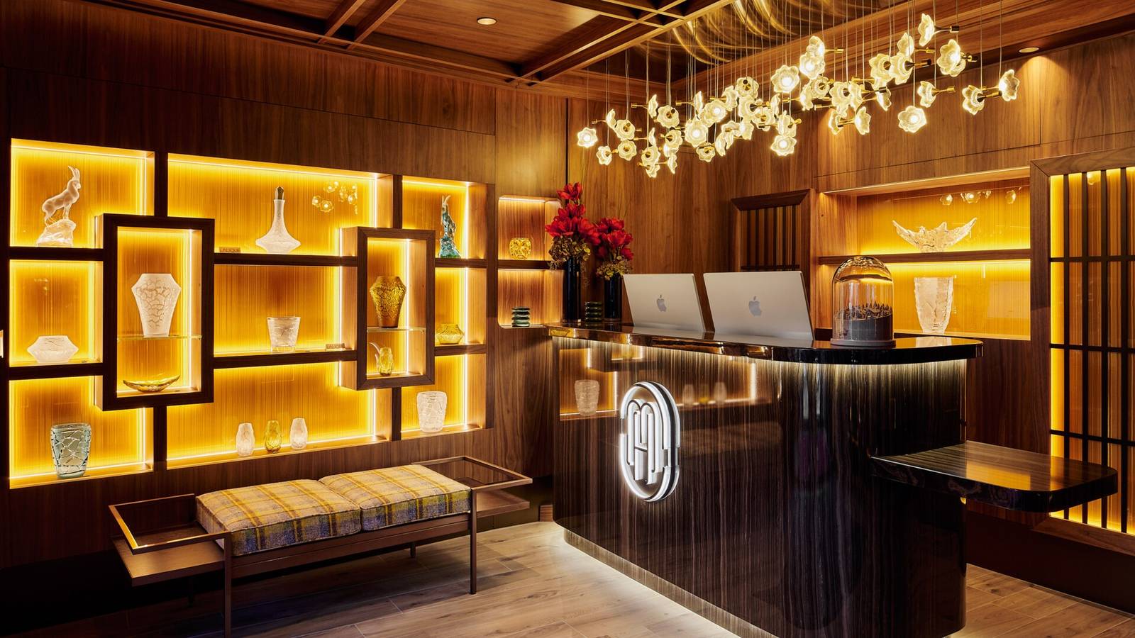 Maya Hotel 大廳 Lalique 水晶裝飾接待區