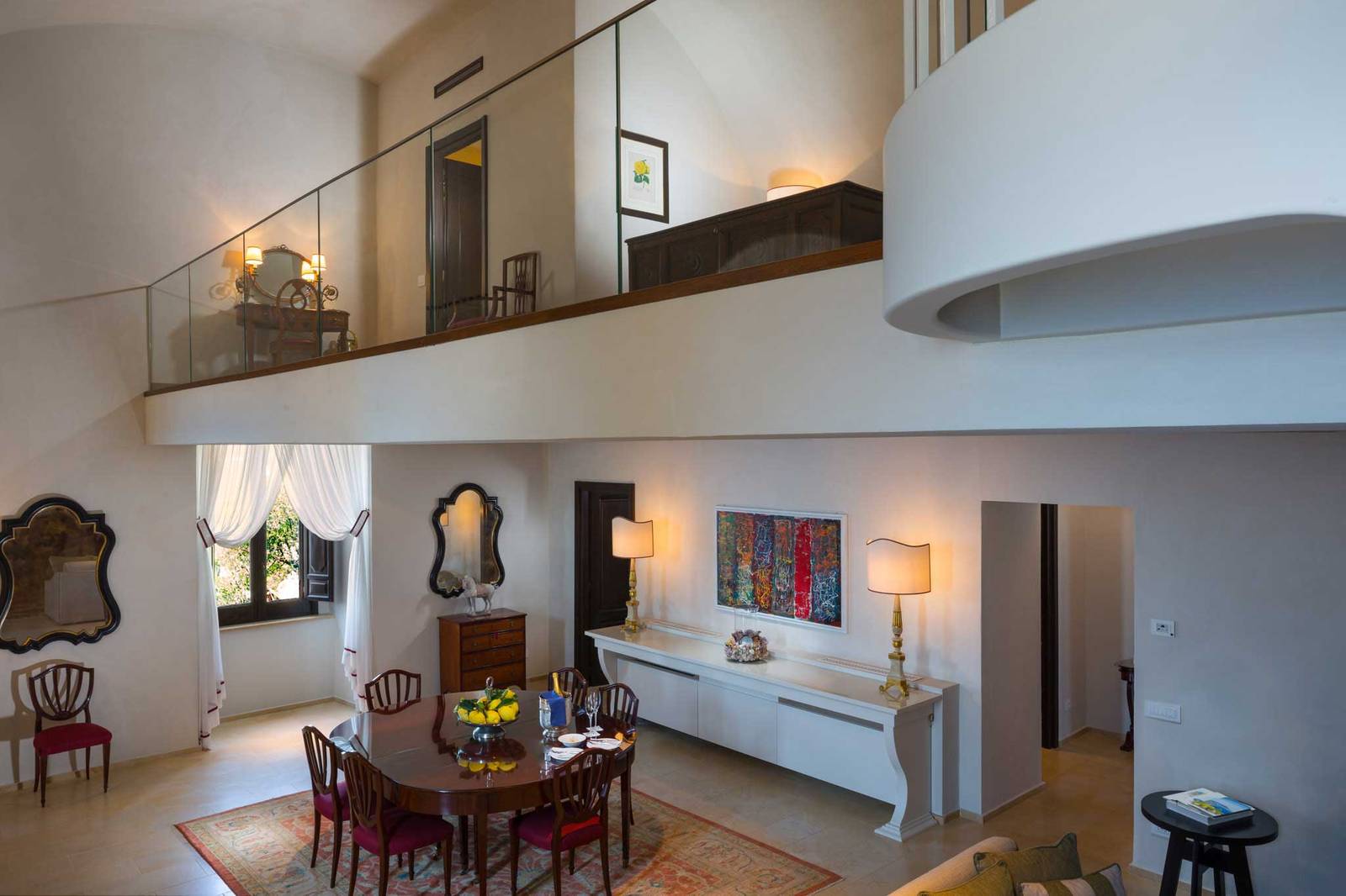 Monastero Santa Rosa Rosa Suite 雙層挑高套房
