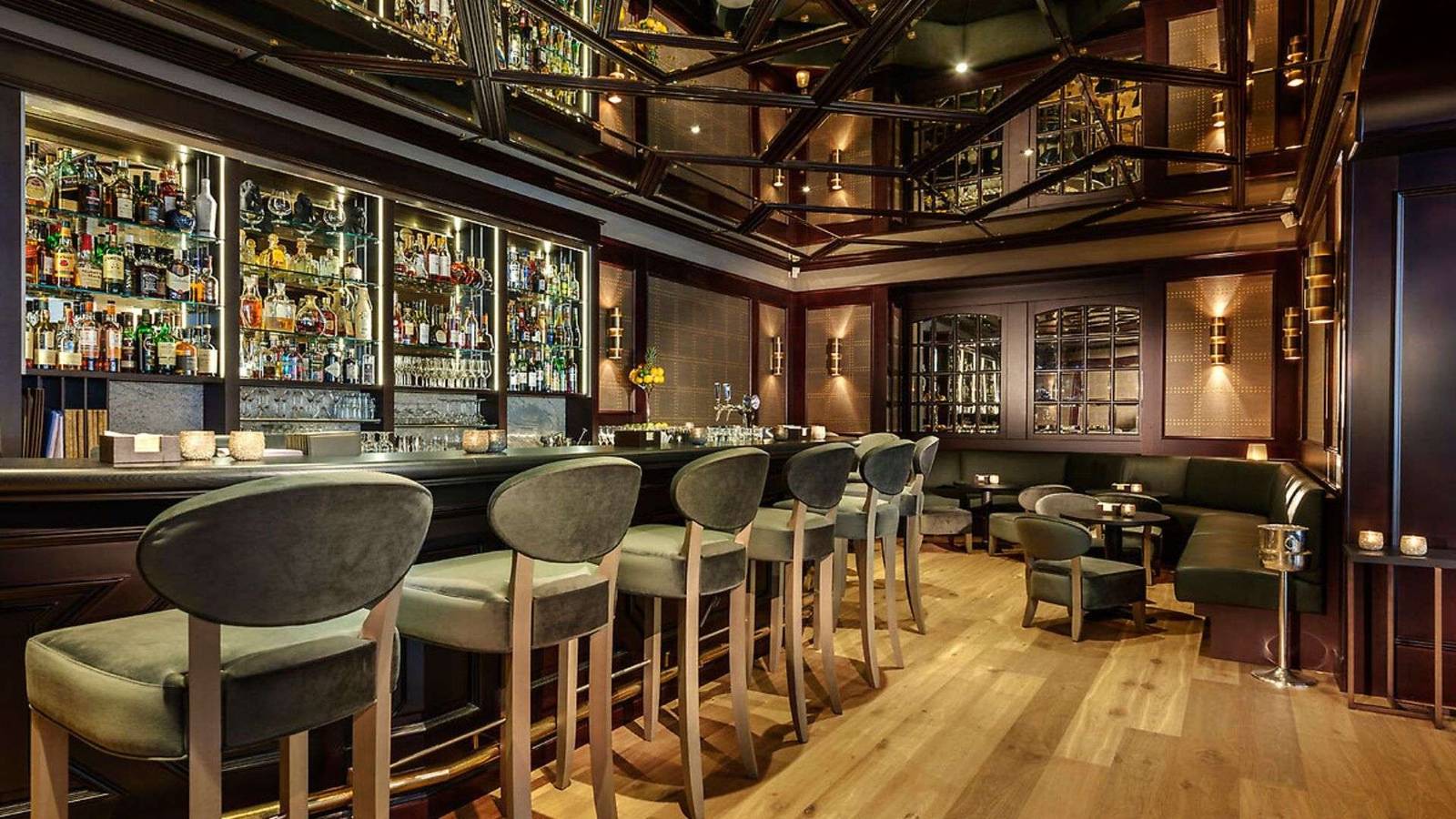 Mont Cervin Palace Joseph's Restaurant & Bar 吧台