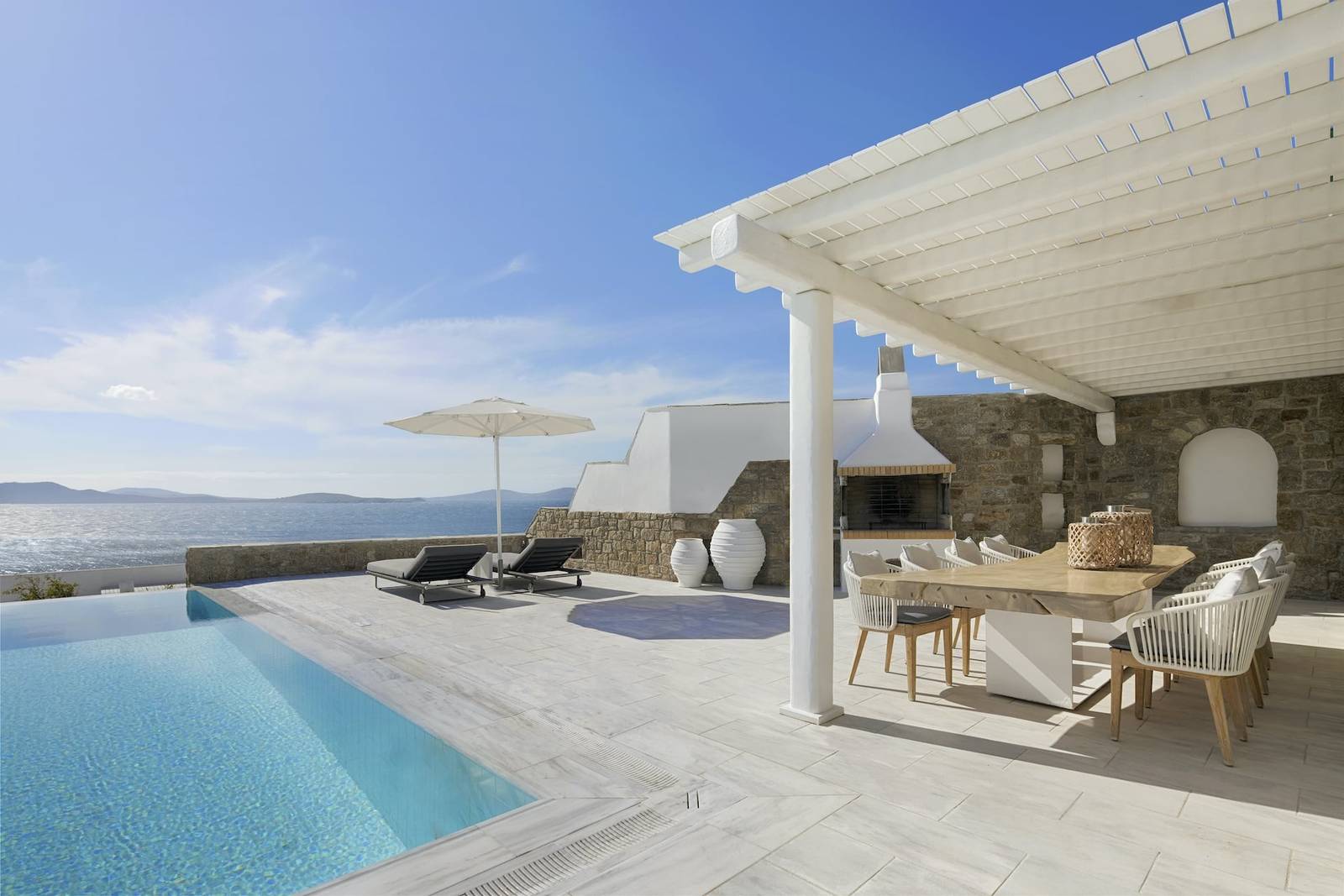 米克諾斯 Mykonos Grand Hotel & Resort Grand Suite 私人泳池露台