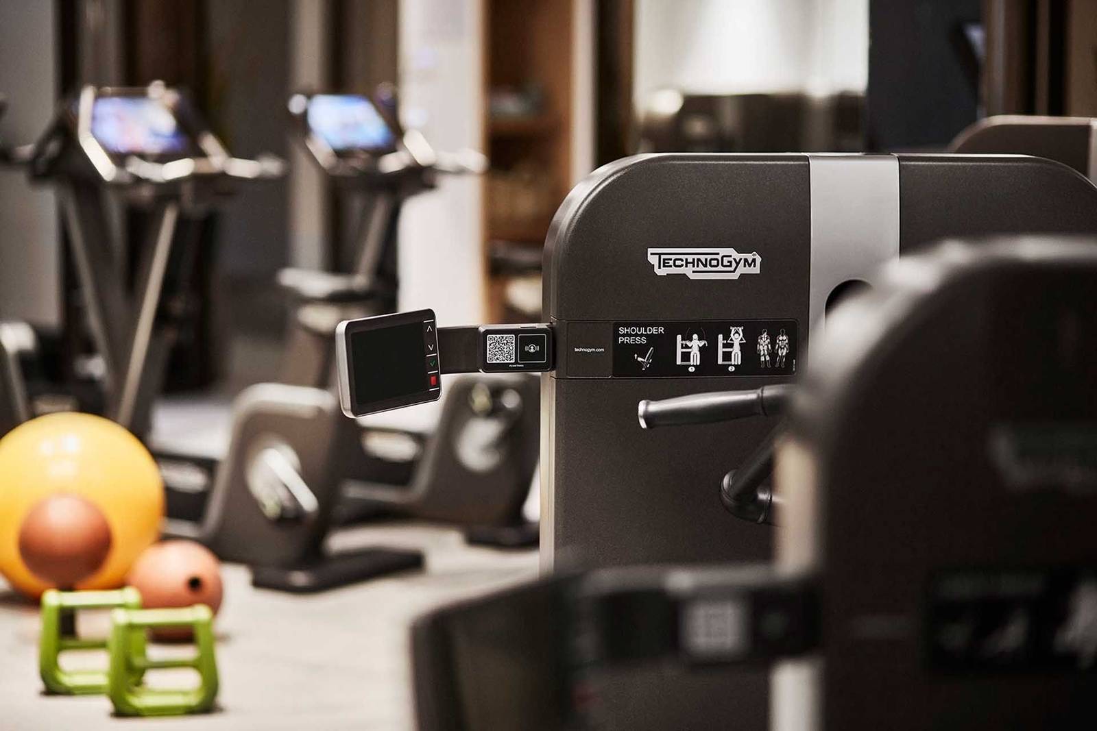 伊維薩島 Nobu Hotel Ibiza Bay健身中心 Technogym 器材