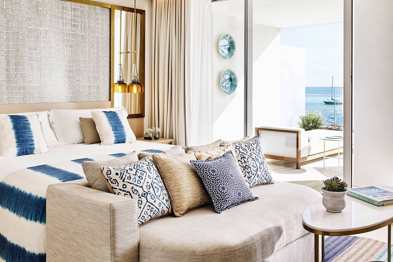 伊維薩島 Nobu Hotel Ibiza Bay海景客房臥室