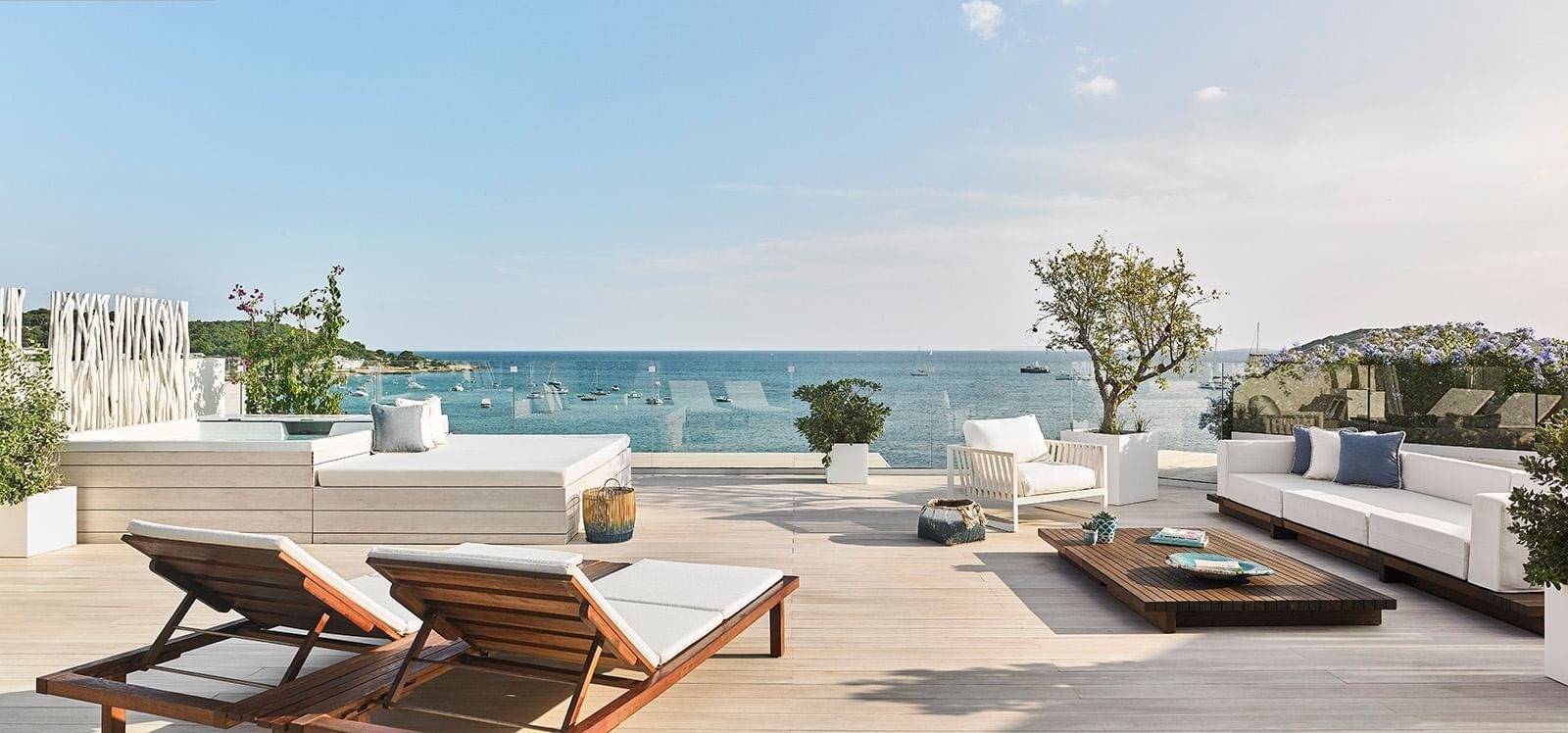 伊維薩島 Nobu Hotel Ibiza Bay套房屋頂露台