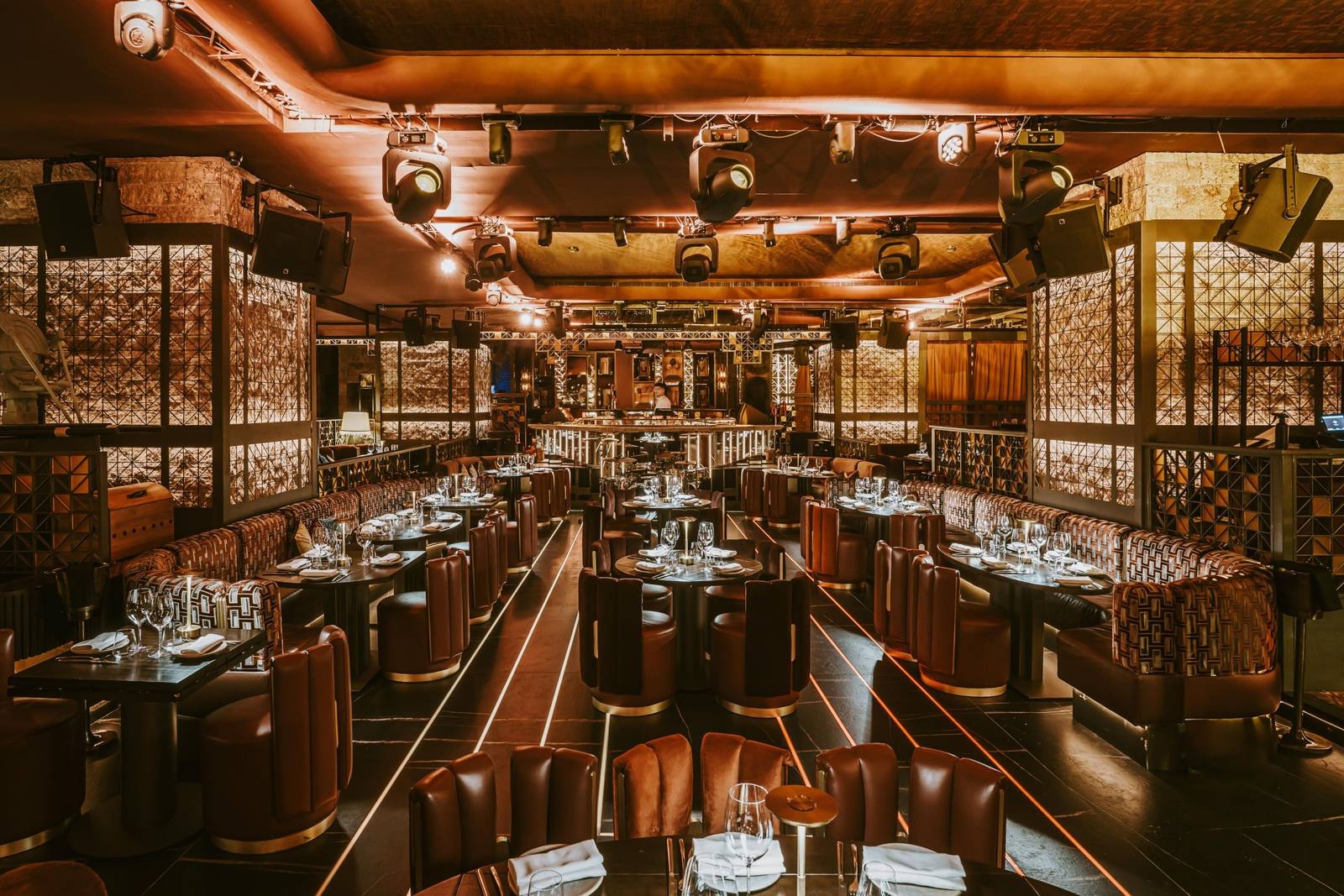 馬貝拉 Nobu Hotel Marbella Nobu Marbella 餐廳用餐區