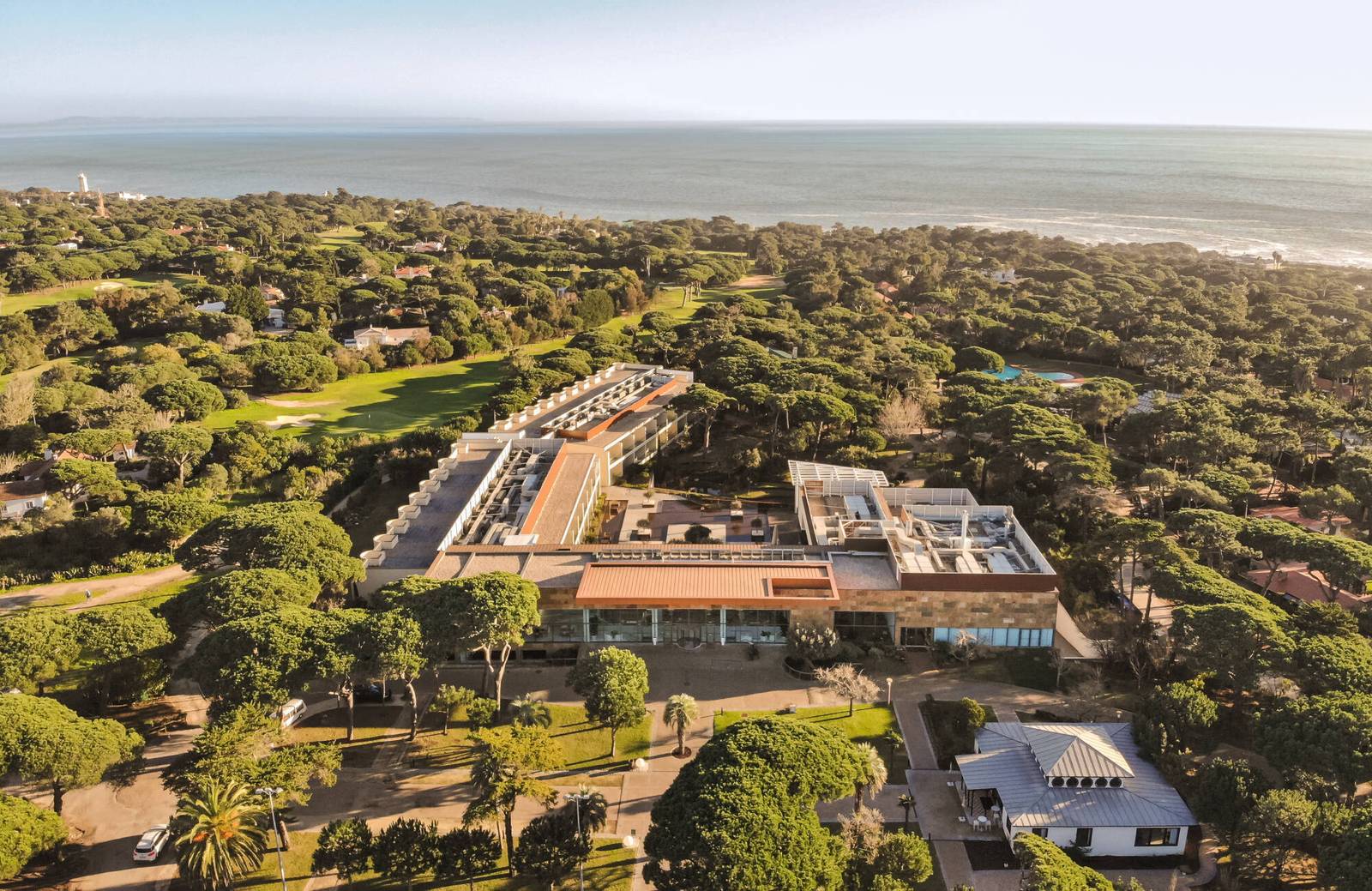 Quinta da Marinha 松林與大西洋海岸空拍
