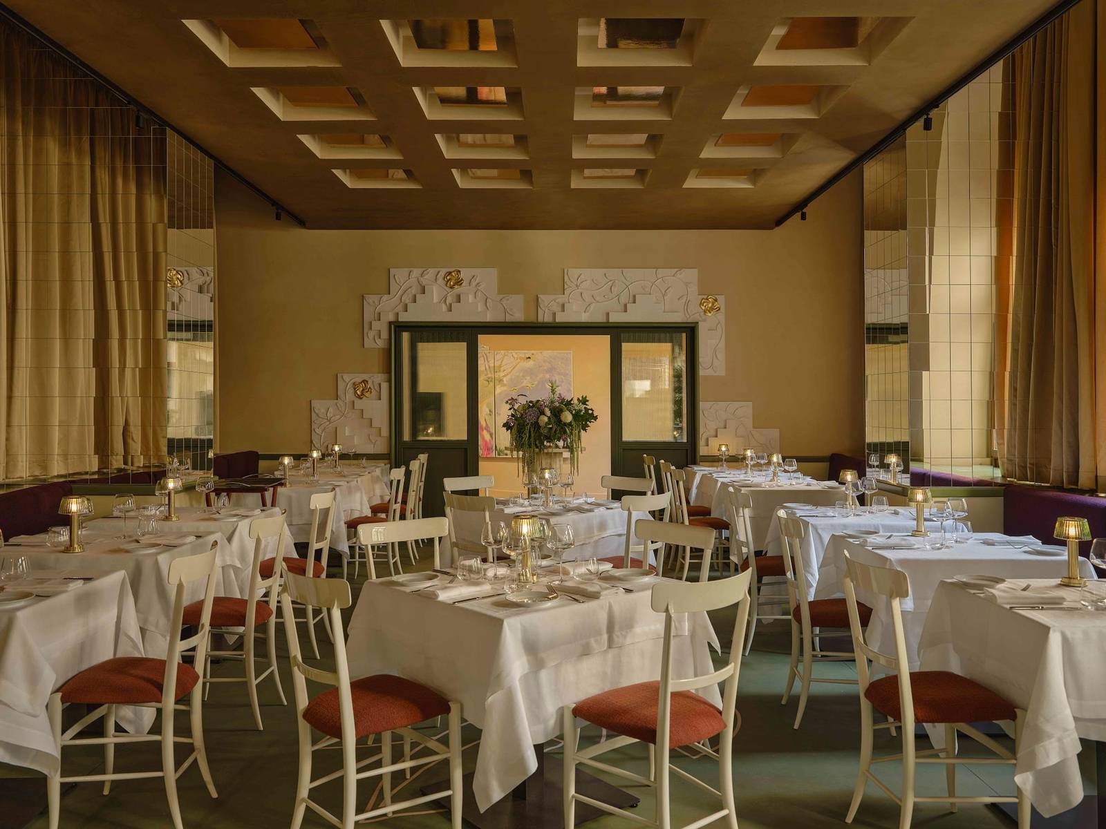 羅馬 Palazzo Talìa Tramae 餐廳用餐室