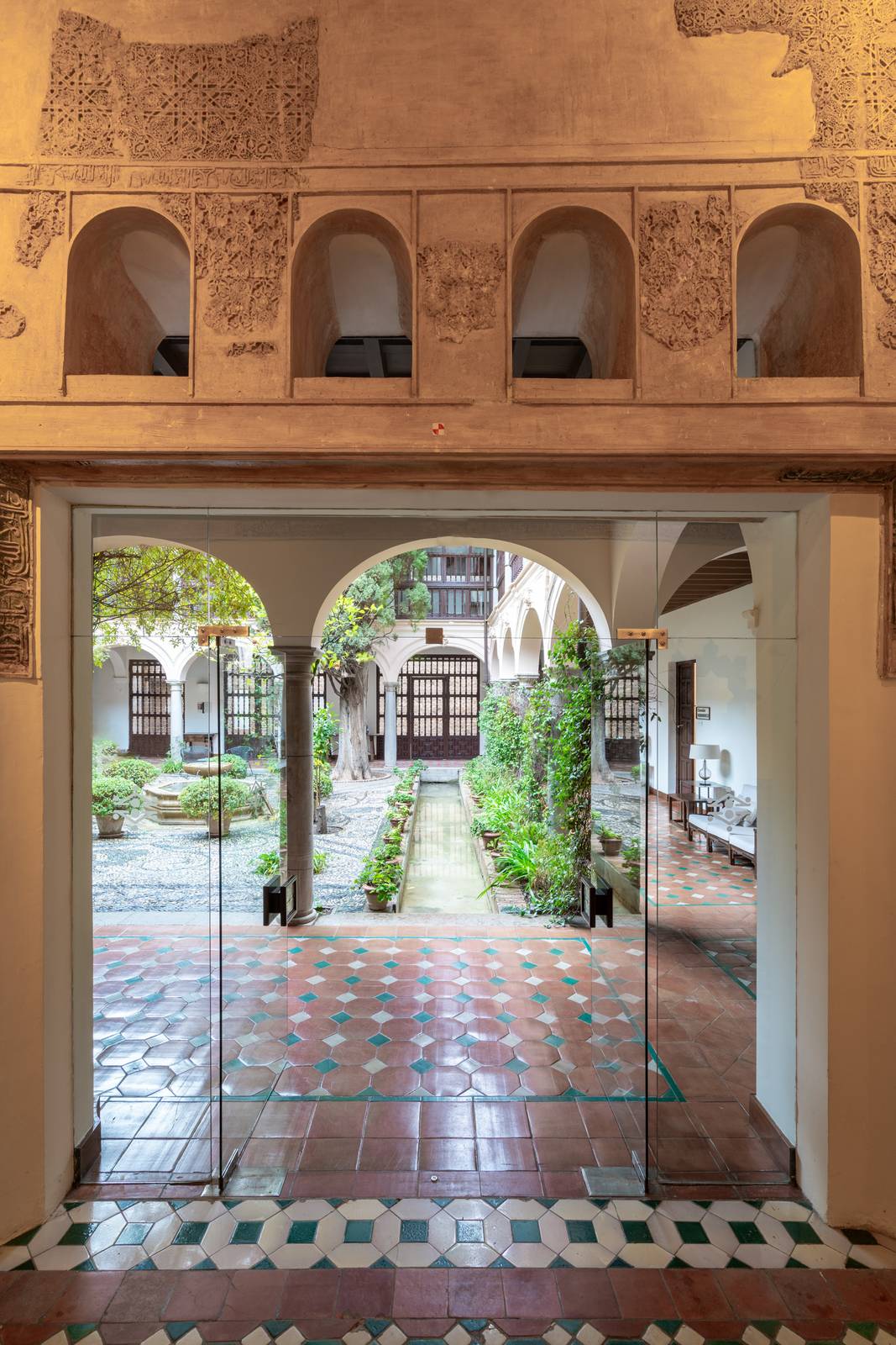 格拉納達 Parador de Granada 阿拉伯廳拱門