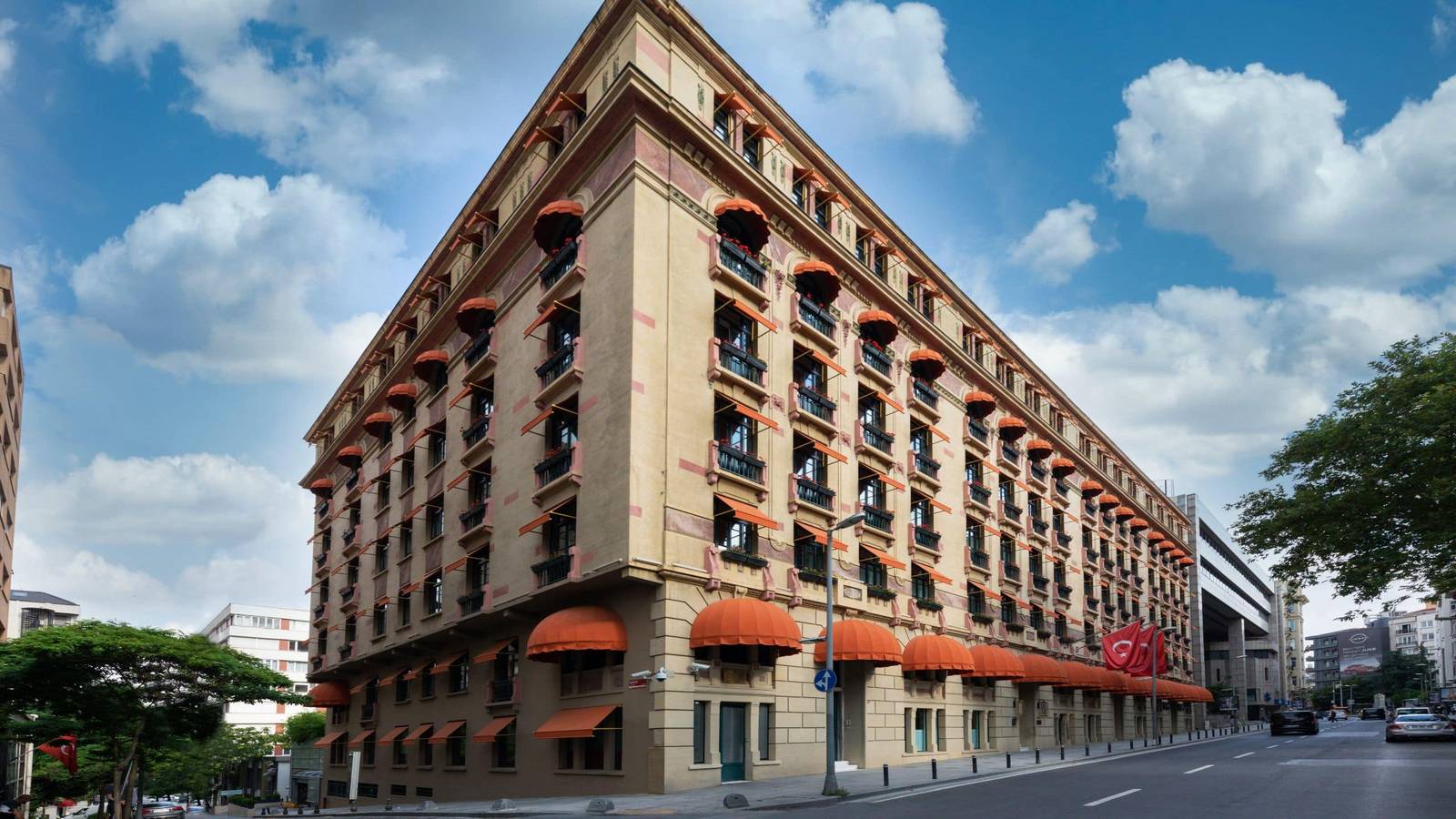 伊斯坦堡柏悅酒店 Maçka Palas 1922 年建築外觀