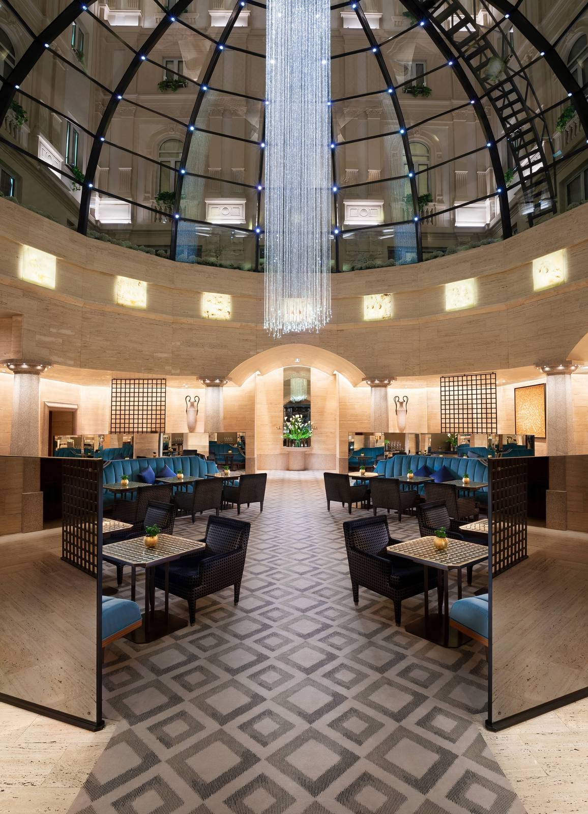 米蘭柏悅酒店 La Cupola 全日餐廳用餐區