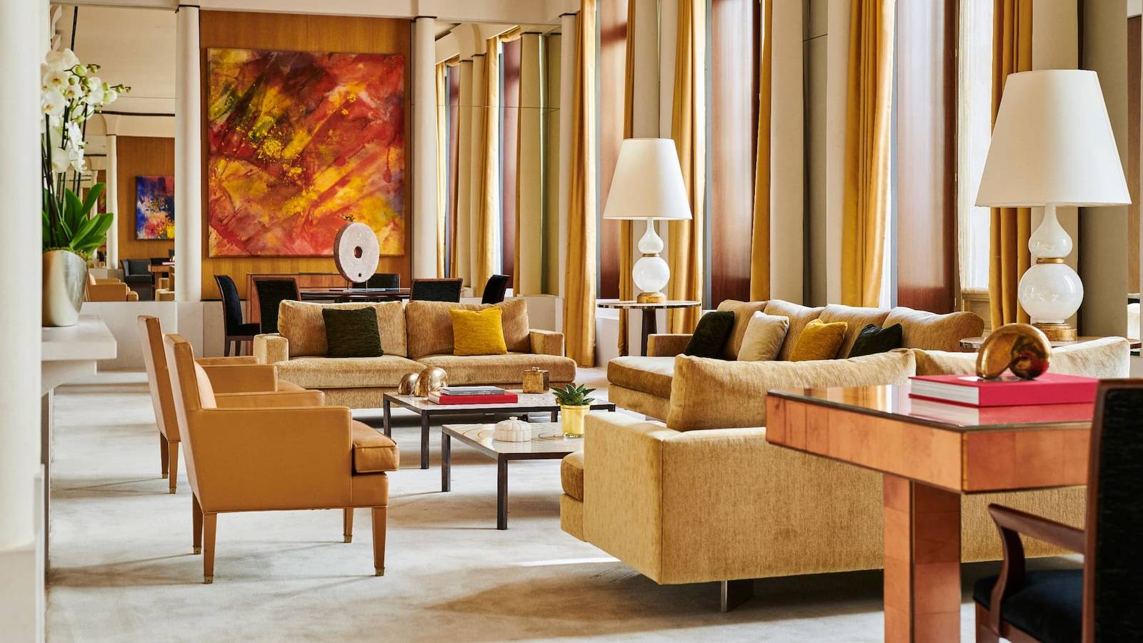 巴黎柏悅酒店 Imperial Suite 起居室