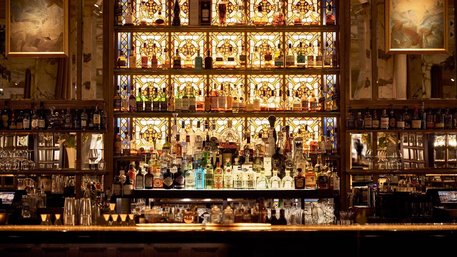 維也納柏悅酒店 The Bank Bar 吧台