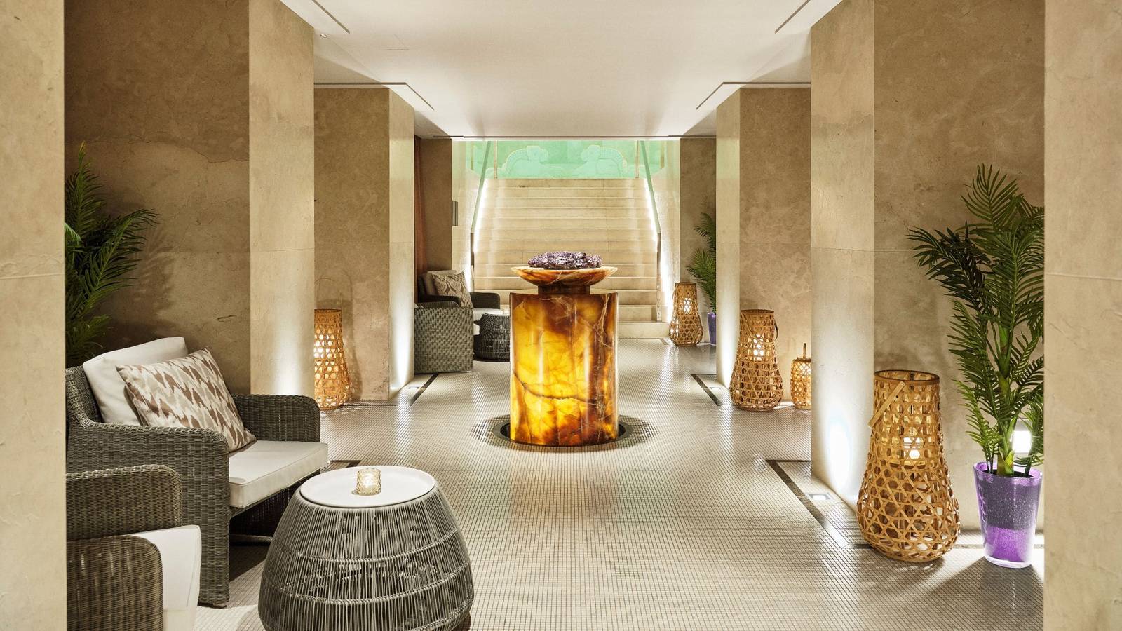 維也納柏悅酒店 Arany Spa 休憩區