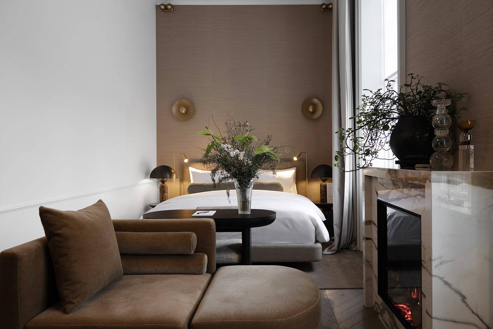 Park Lane Copenhagen Executive Junior Suite 起居區