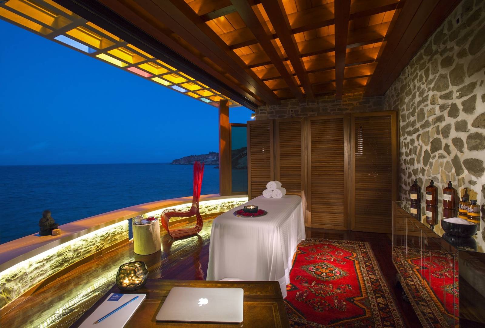 Porto Zante Villas & Spa 臨海 Spa 療程室
