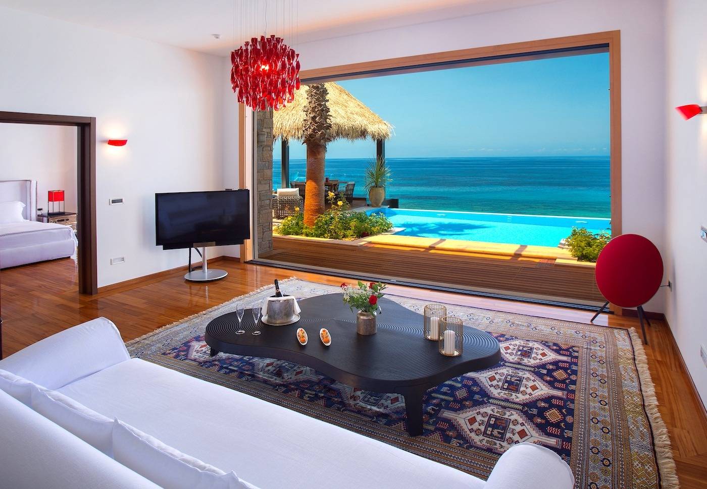 Porto Zante Villas & Spa Royal Infinity Villa 客廳