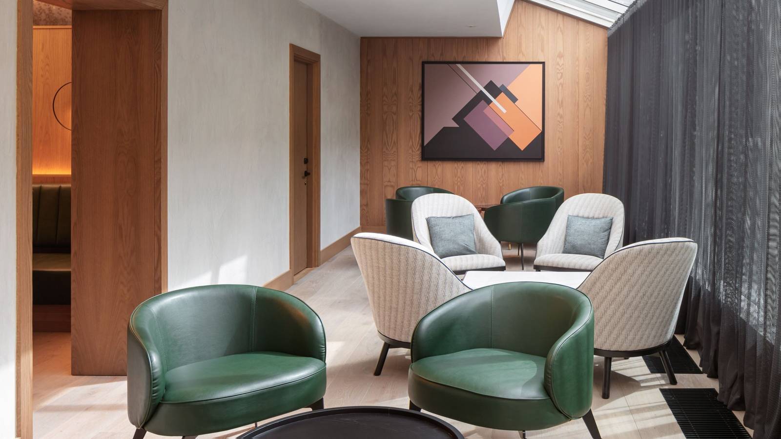 布拉格萬豪酒店 M Club Lounge 座位區