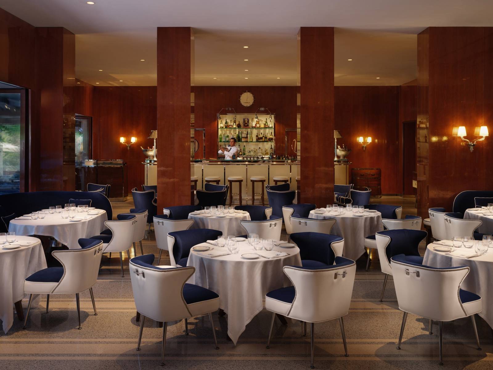 Puente Romano Cipriani 餐廳用餐區